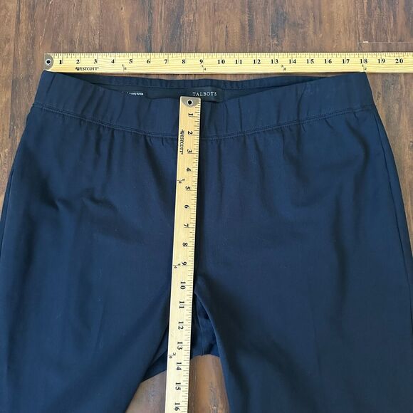 NWT TALBOTS Pull-On Skinny Ankle Pants Stretch in Black - Picture 9 of 11